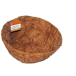 1~Natural Coco Coir Replacement Basket Liner For Planters & Hanging Baskets 10"